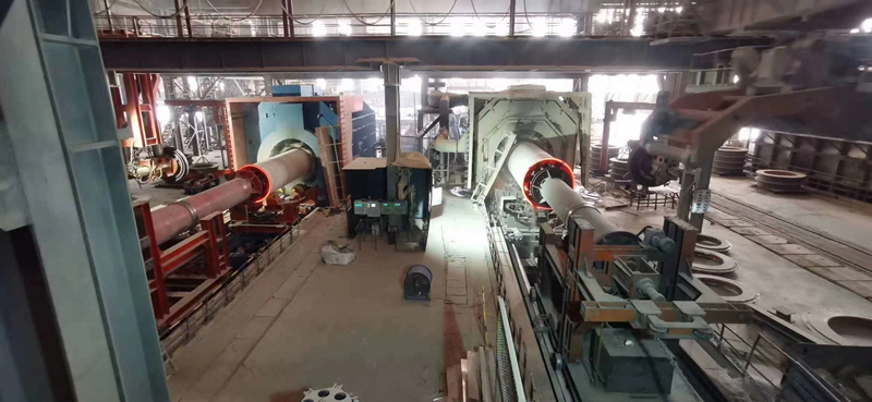 球墨铸铁井盖生产车间